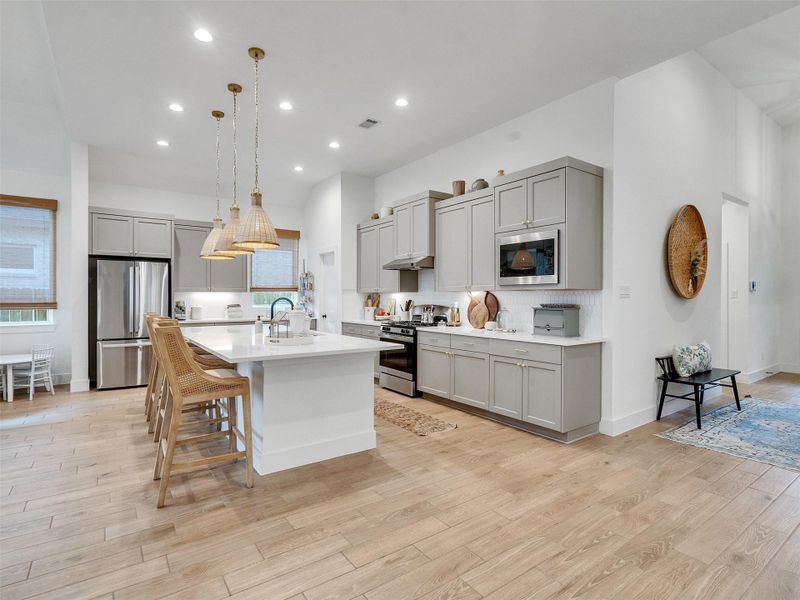 Furnished interior view inside a new home in , Katy (Image 5).