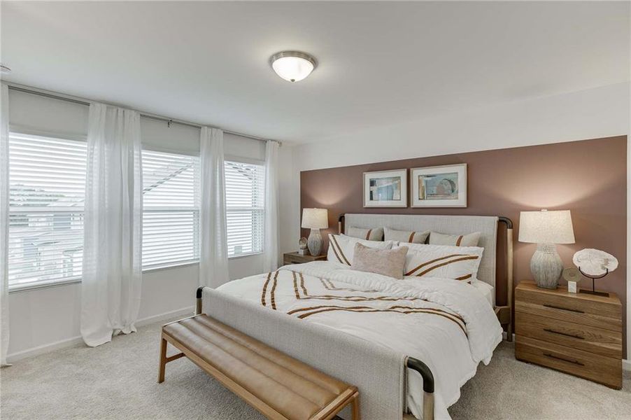 Furnished interior view inside a new home in Laurelwood, Douglasville (Image 13).
