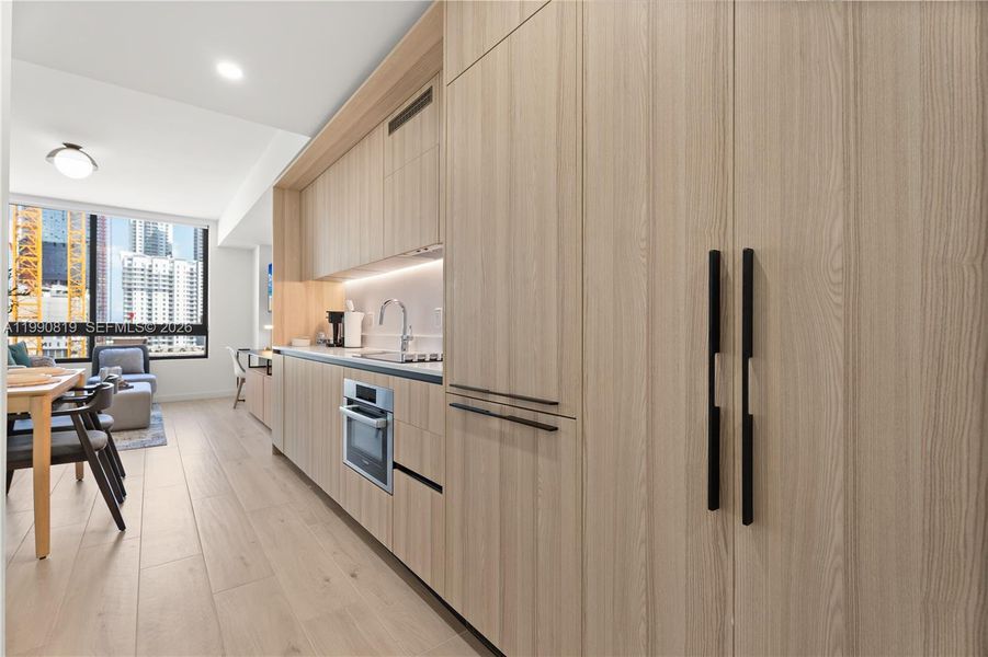 Furnished interior view inside a new home in , Miami (Image 13).