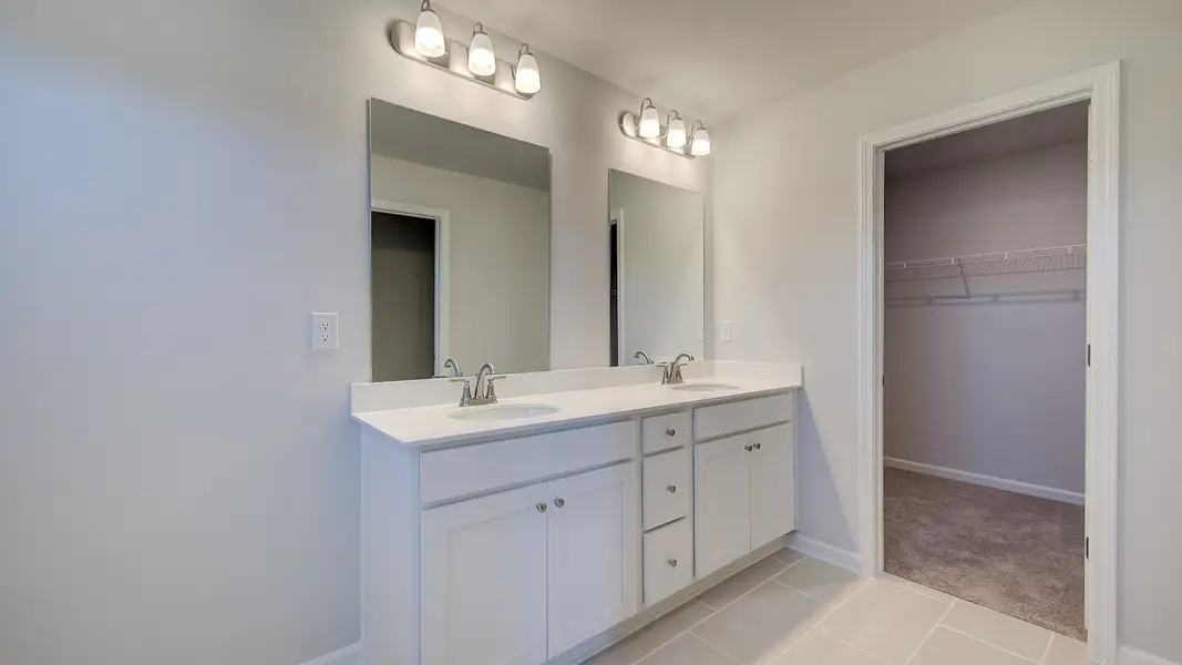 Furnished interior view inside a new home in Langley Overlook, Loganville (Image 10).