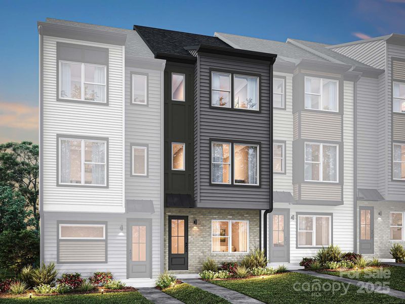 Merrill Model Exterior Rendering Elevation C