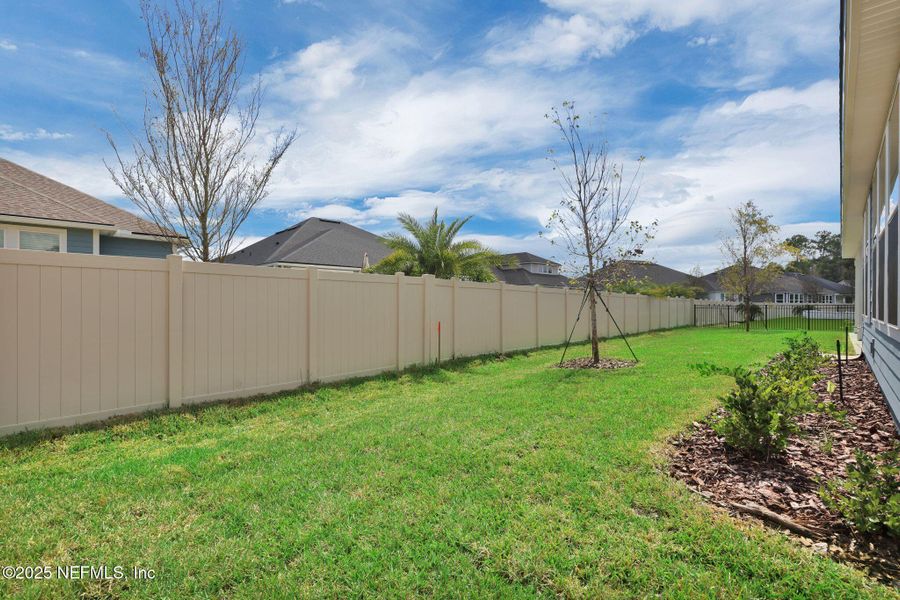 Exterior details and patio area of a home in Trailmark - Phase 6, St. Augustine (Image 23).
