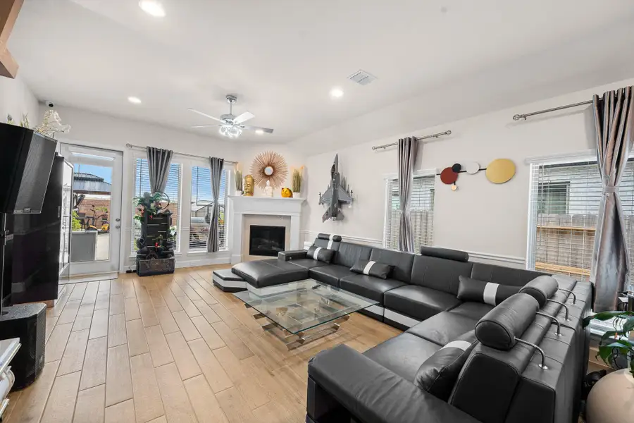 Furnished interior view inside a new home in Marvida, Cypress (Image 23).