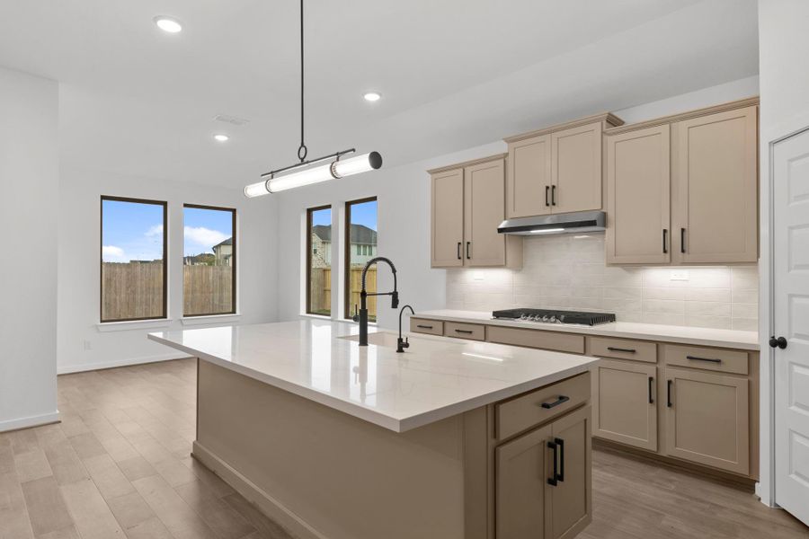 Furnished interior view inside a new home in Harvest Green - Final Opportunities, Richmond (Image 11).