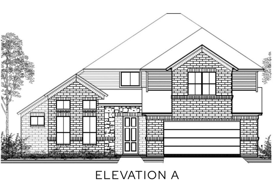 Representative rendering of the exterior for the The Milan by Lillian Custom Homes (Image 1). Representative rendering of the exterior for the The Milan by Lillian Custom Homes (Image 1).
