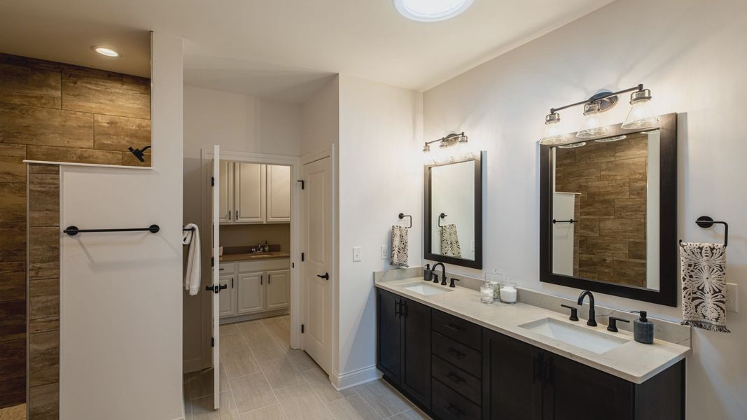 Representative furnished interior of a home built from the Torino by Epcon Communities in The Villas at Pinewood, Asheboro (Image 24).