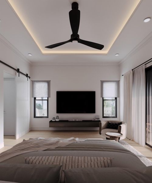 Furnished interior view inside a new home in , Houston (Image 12).