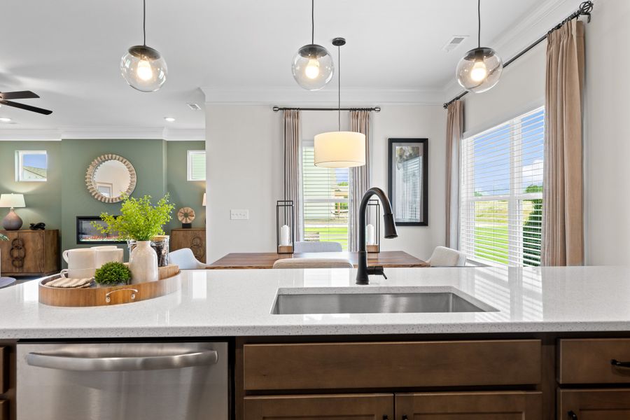 Furnished interior view inside a new home in Appalachia Park, Cleveland (Image 9).