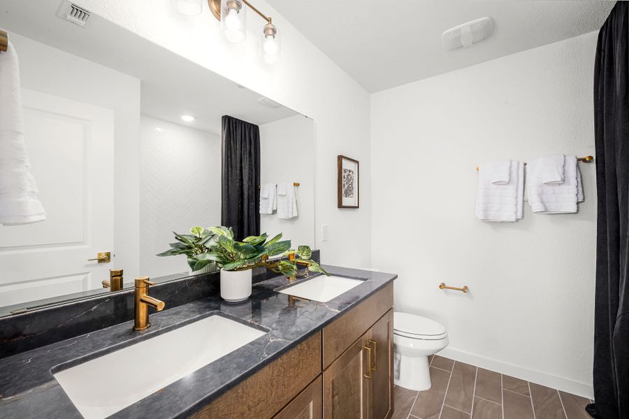 Representative furnished interior of a home built from the Waller by Pulte Homes in Monarch on Main, Round Rock (Image 32). Representative furnished interior of a home built from the Waller by Pulte Homes in Monarch on Main, Round Rock (Image 32).