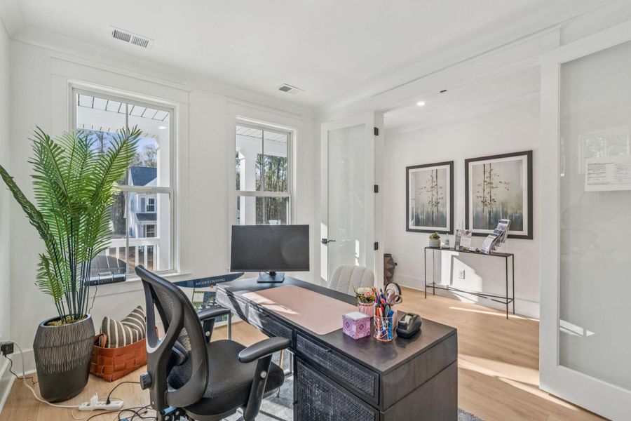 Furnished interior view inside a new home in Waterloo Estates, Johns Island (Image 55).
