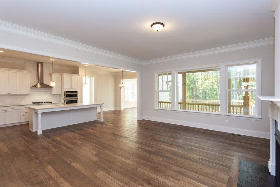 Representative unfurnished interior of a home built from the Charleston by Caruso Homes in Lancaster Hwy, Waxhaw (Image 13).