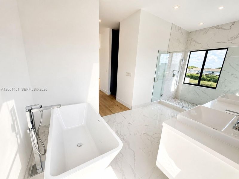 Furnished interior view inside a new home in , Weston (Image 7).