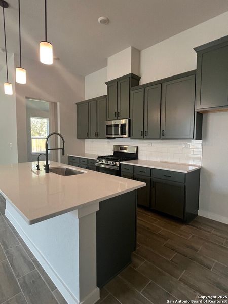 Furnished interior view inside a new home in Weston Oaks, San Antonio (Image 3). Furnished interior view inside a new home in Weston Oaks, San Antonio (Image 3).