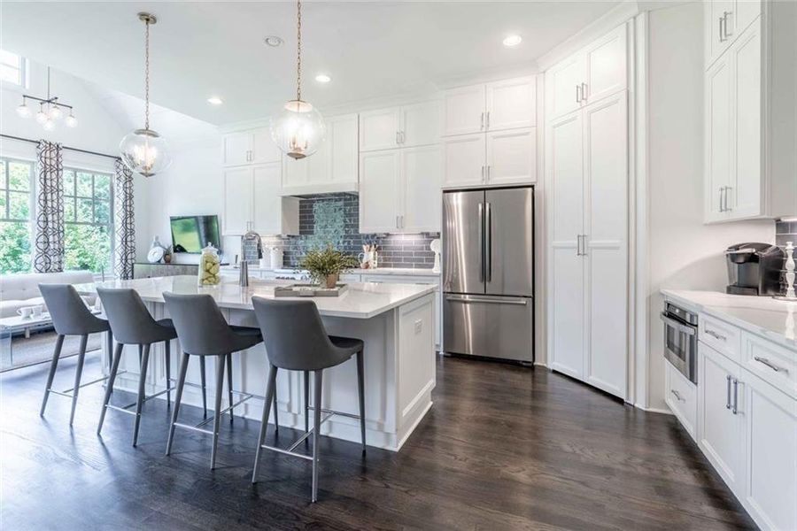 Furnished interior view inside a new home in , Senoia (Image 8).
