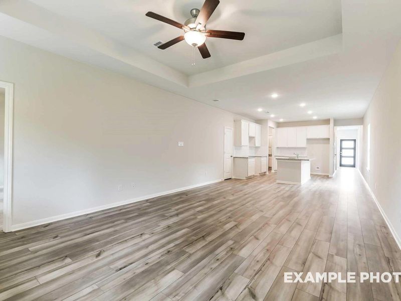 Spacious, unfurnished interior of a new home in Liberty Estates, Cleveland (Image 12).