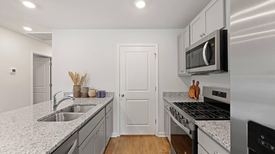 Furnished interior view inside a new home in The Timbers, Harleyville (Image 18).
