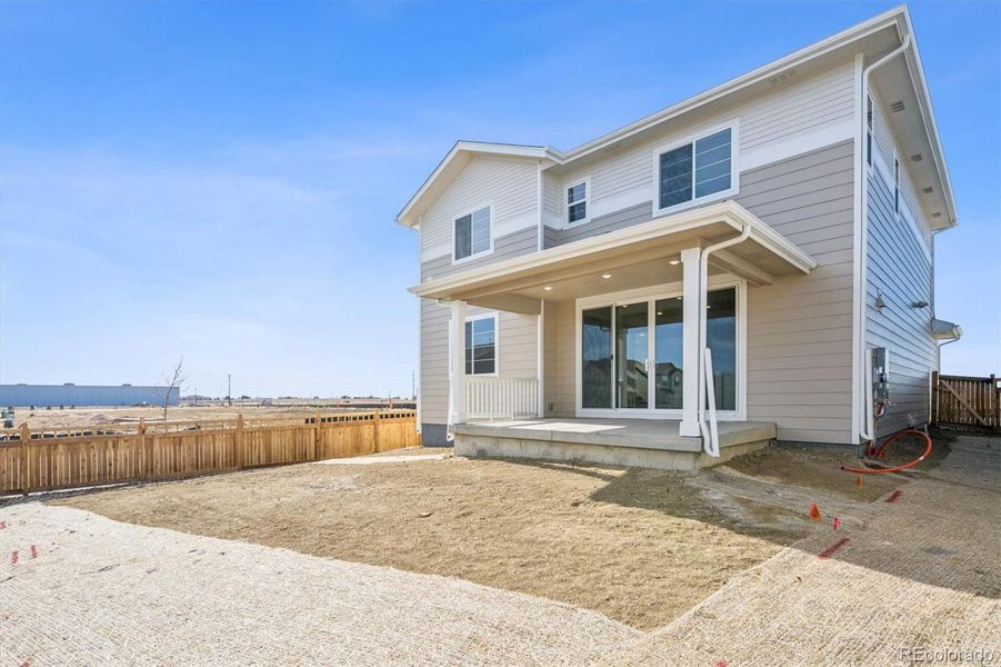 Exterior details and patio area of a home in , Brighton (Image 4). Exterior details and patio area of a home in , Brighton (Image 4).