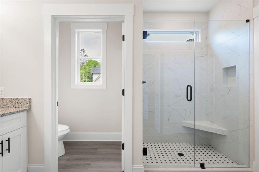 Furnished interior view inside a new home in , Dallas (Image 6).