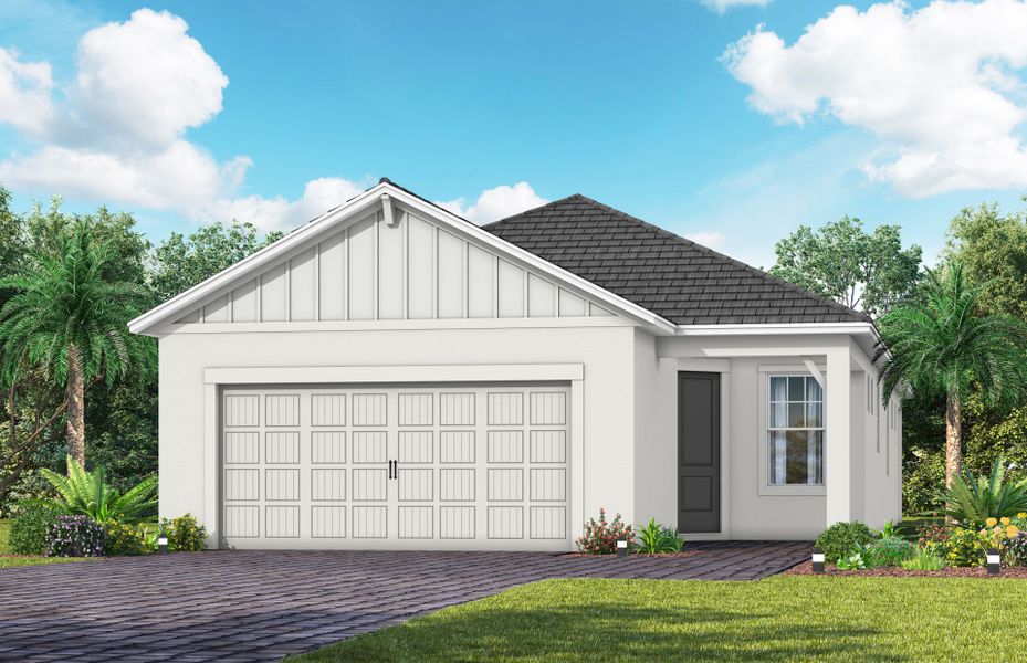 Representative exterior photo of a completed home built from the Contour by Pulte Homes in SeaFlower, Bradenton, FL (Image 1). Representative exterior photo of a completed home built from the Contour by Pulte Homes in SeaFlower, Bradenton, FL (Image 1).