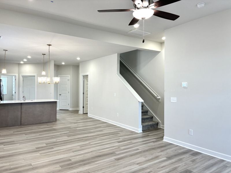 Spacious, unfurnished interior of a new home in Reidville Town Center, Reidville (Image 12).