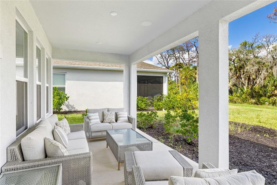 Exterior details and patio area of a home in , Sarasota (Image 25). Exterior details and patio area of a home in , Sarasota (Image 25).