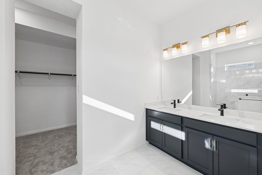 Furnished interior view inside a new home in Escondido 50' Homesites, Magnolia (Image 5).