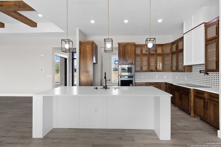 Furnished interior view inside a new home in , Adkins (Image 6).