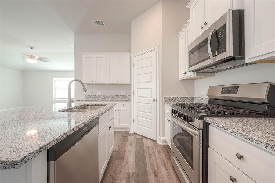 Furnished interior view inside a new home in Bayou Maison, Dickinson (Image 6). Furnished interior view inside a new home in Bayou Maison, Dickinson (Image 6).