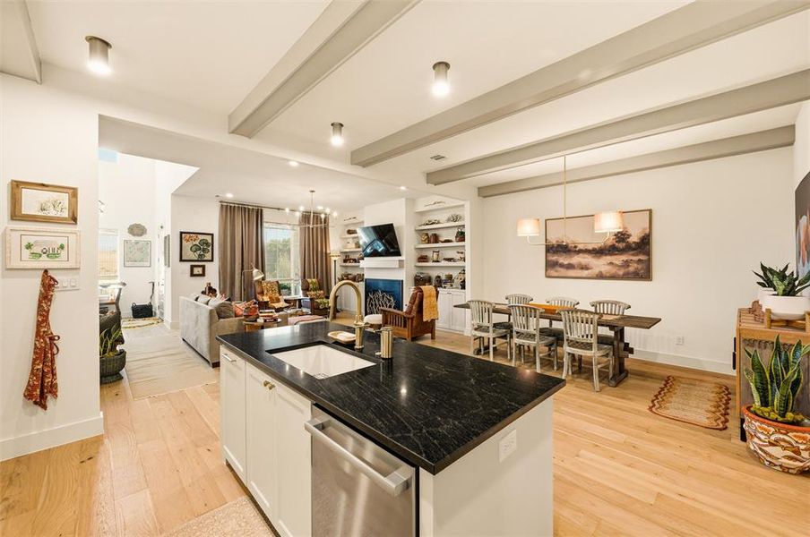 Furnished interior view inside a new home in , Aledo (Image 12).