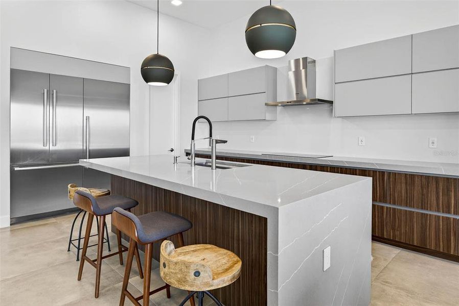 Furnished interior view inside a new home in , Redington Shores (Image 11).