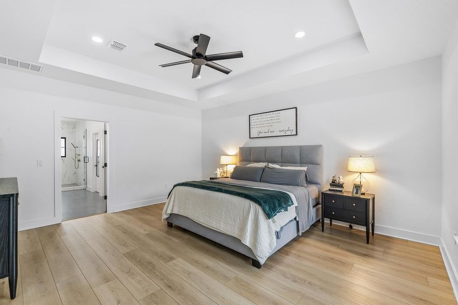 Furnished interior view inside a new home in , Belton (Image 27).