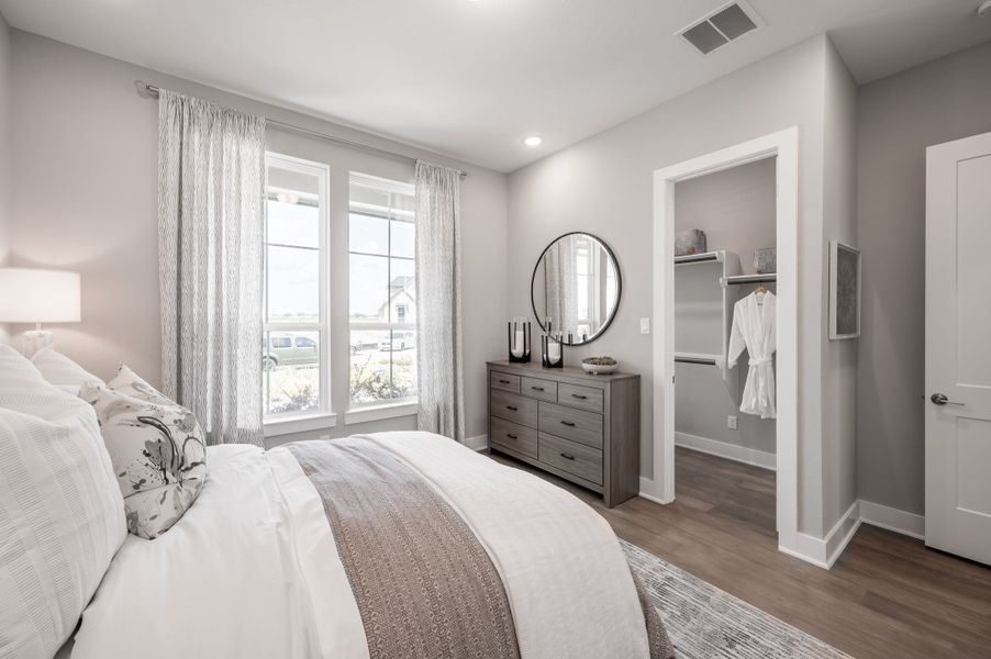Representative furnished interior of a home built from the Barnhart by Tri Pointe Homes in Dunham Pointe, Cypress (Image 41).