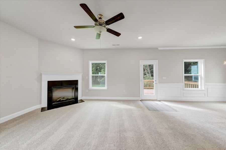 Spacious, unfurnished interior of a new home in Scarlett Place, Bowdon (Image 17).