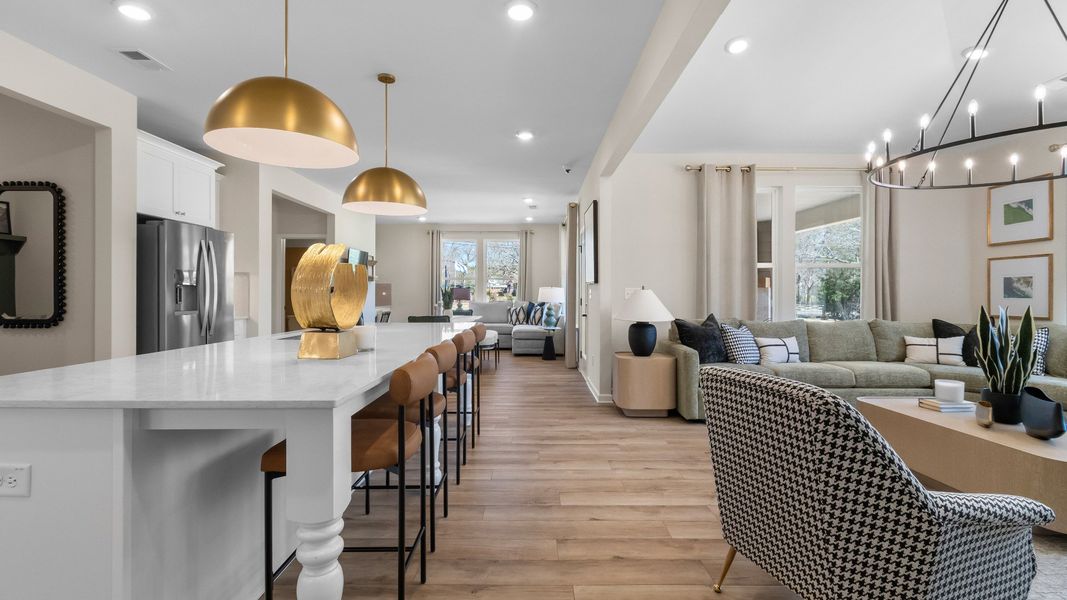 Representative furnished interior of a home built from the Stonefield by DRB Homes in Northcroft, Loganville (Image 28).