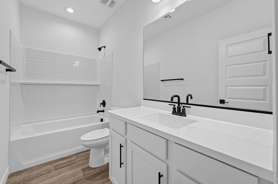 Furnished interior view inside a new home in Combs Ranch, San Tan Valley (Image 9).