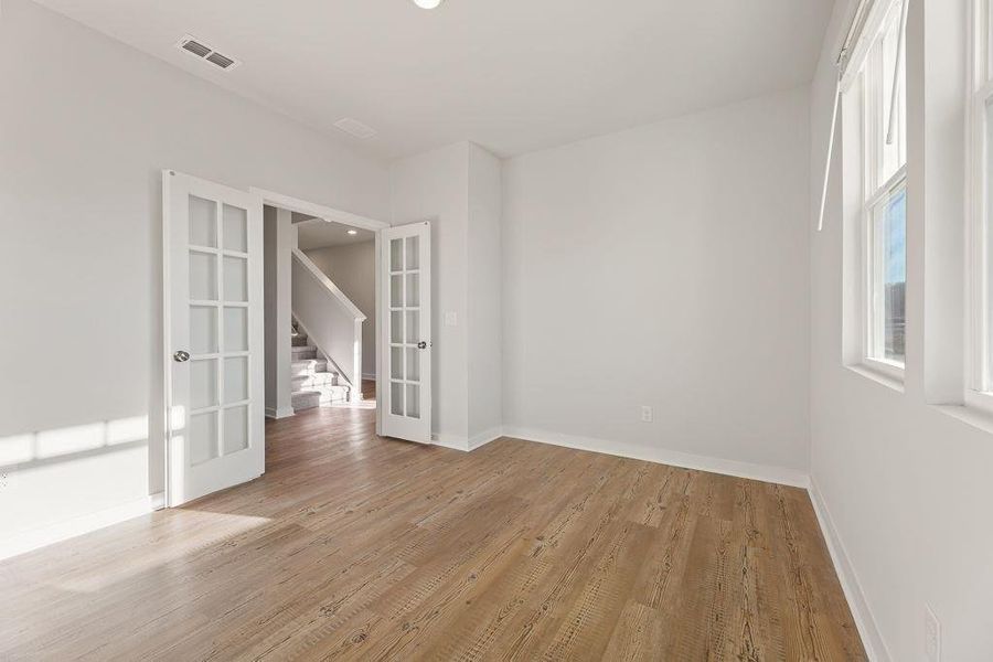 Spacious, unfurnished interior of a new home in Reserve at Gum Springs, Jefferson (Image 14). Spacious, unfurnished interior of a new home in Reserve at Gum Springs, Jefferson (Image 14).