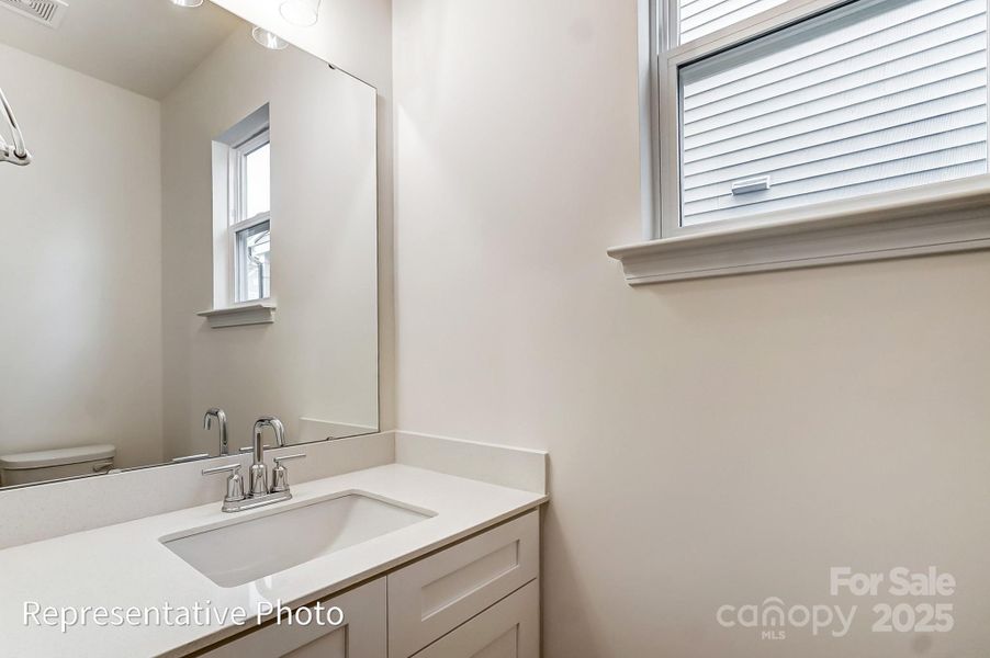 Furnished interior view inside a new home in Grier Meadows, Charlotte (Image 9). Furnished interior view inside a new home in Grier Meadows, Charlotte (Image 9).