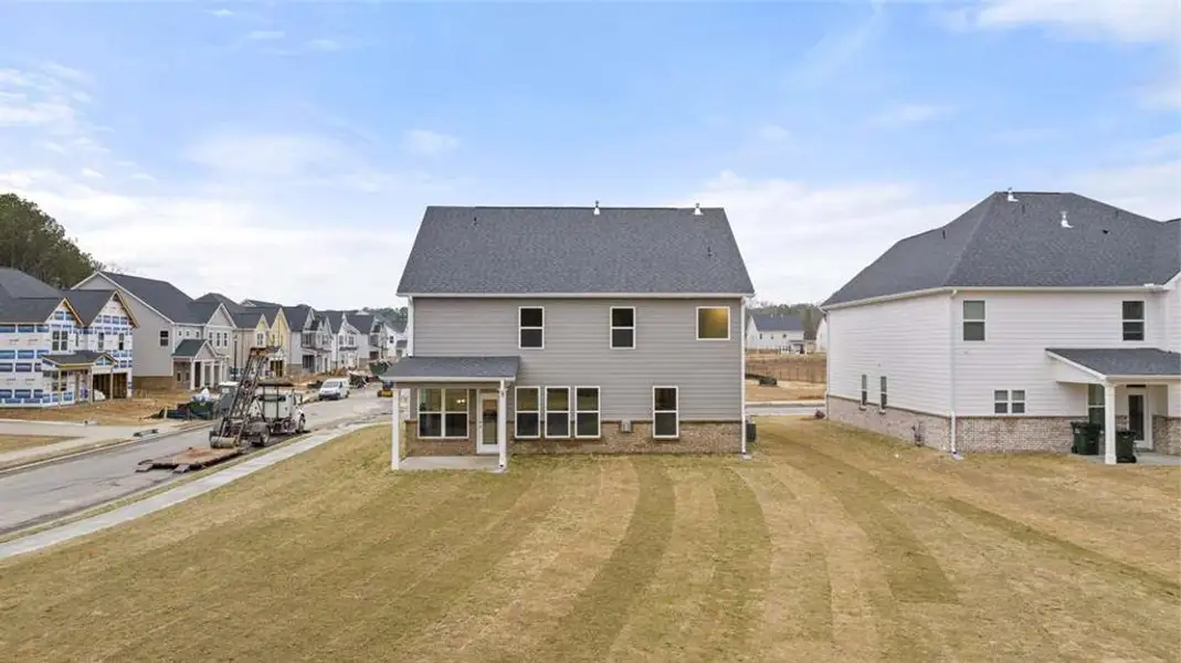 Exterior details and patio area of a home in Wildwood, Covington (Image 3).