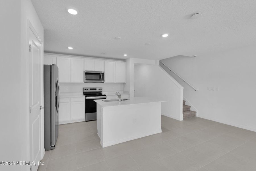 Furnished interior view inside a new home in , Jacksonville (Image 4). Furnished interior view inside a new home in , Jacksonville (Image 4).