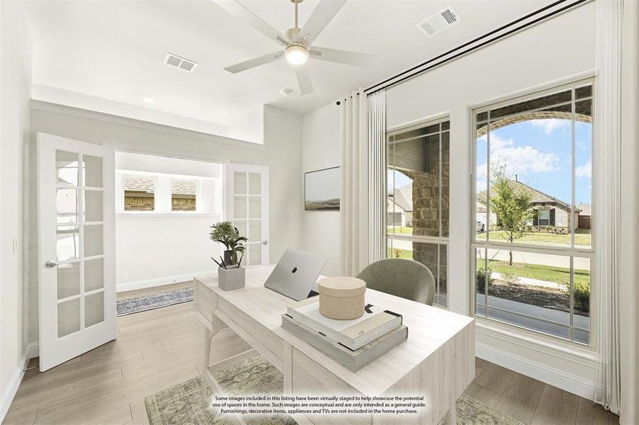 Furnished interior view inside a new home in Arcadia Trails Classic 60, Balch Springs (Image 4). Furnished interior view inside a new home in Arcadia Trails Classic 60, Balch Springs (Image 4).