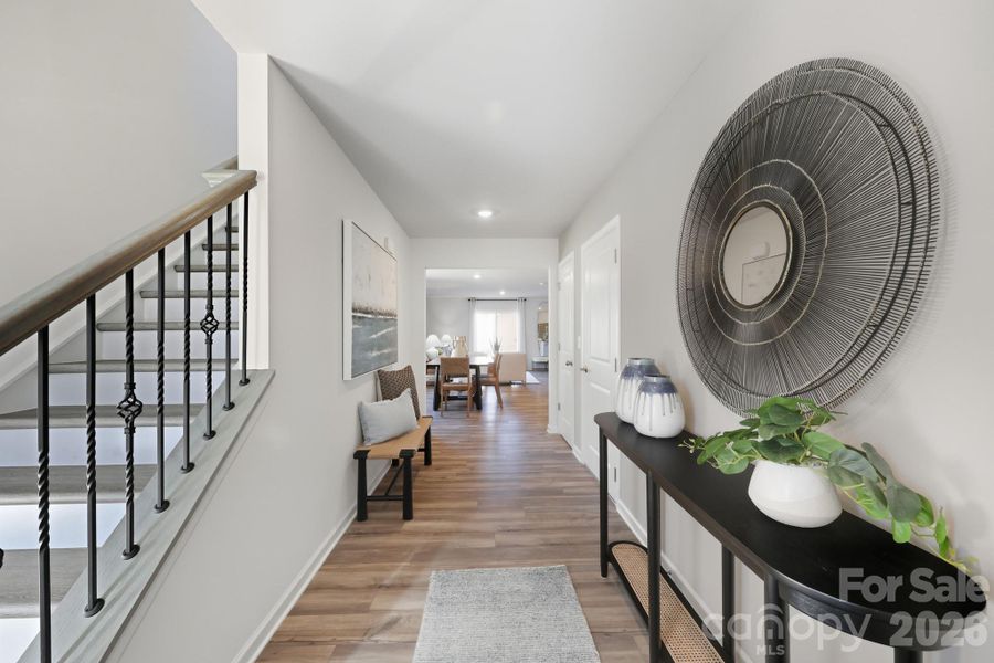 Representative photos of model home