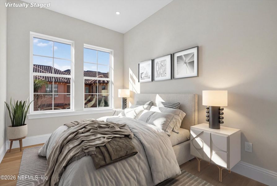 Furnished interior view inside a new home in , Jacksonville (Image 9).