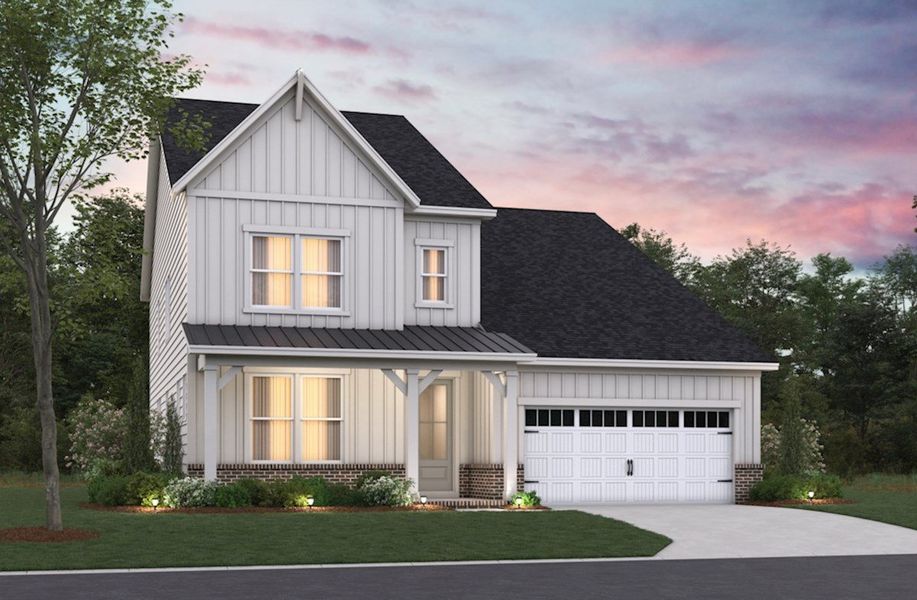 Farmhouse M Elevation Farmhouse M Elevation