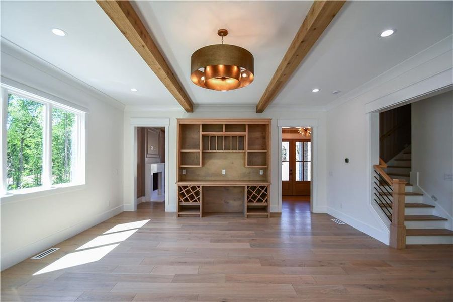 Furnished interior view inside a new home in , Hoschton (Image 12).