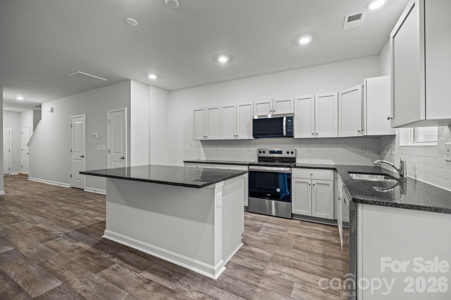 Furnished interior view inside a new home in Townes at Ribbon Walk, Charlotte (Image 4).
