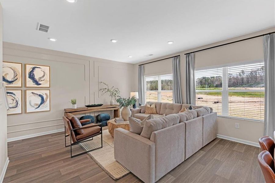 Furnished interior view inside a new home in Salacoa, Calhoun (Image 11).