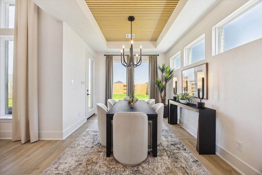 Furnished interior view inside a new home in The Woodlands Hills, Willis (Image 12). Furnished interior view inside a new home in The Woodlands Hills, Willis (Image 12).