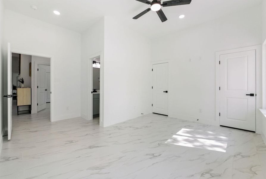 Bedroom 2 with a full bathroom