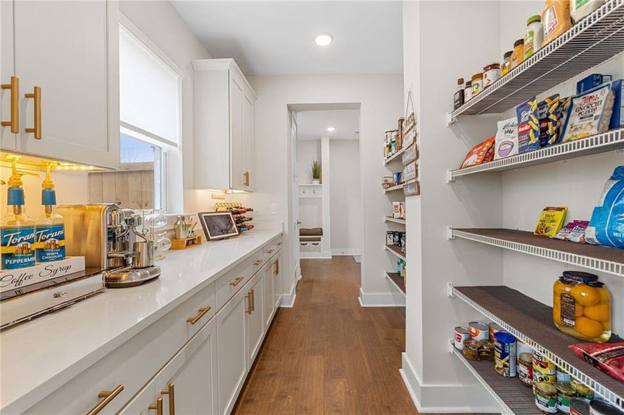 Furnished interior view inside a new home in Settingdown Farms, Cumming (Image 21).