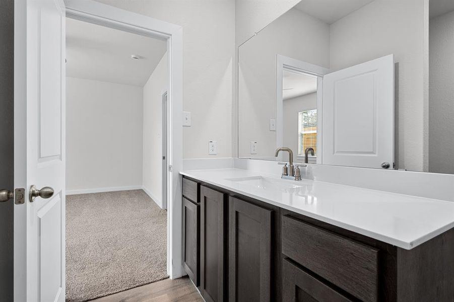Furnished interior view inside a new home in Edmonds Ranch, Seagoville (Image 5).
